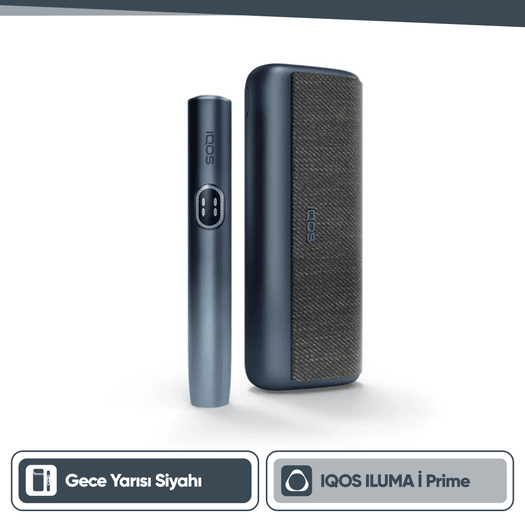 IQOS ILUMA İ Prime Gece Yarısı Siyahı
